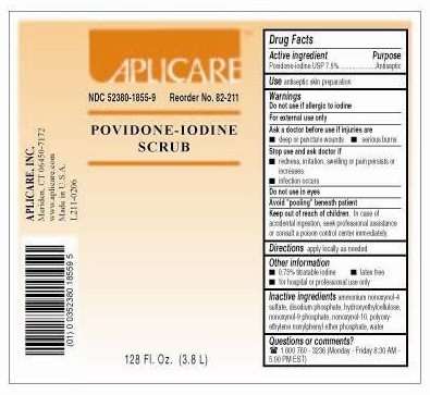 Aplicare Povidone-iodine Scrub