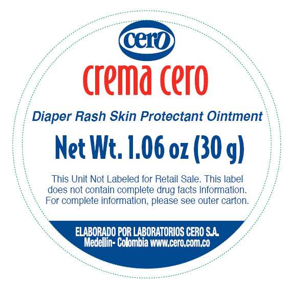 Diaper Rash Skin Protectant Crema Cero