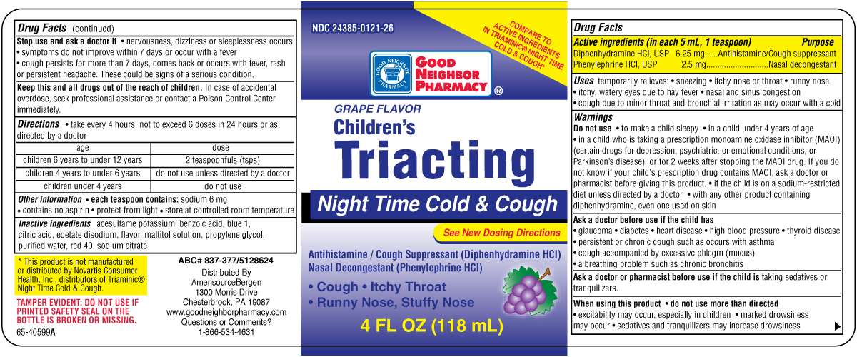 Triacting Night Time Cold and Cough
