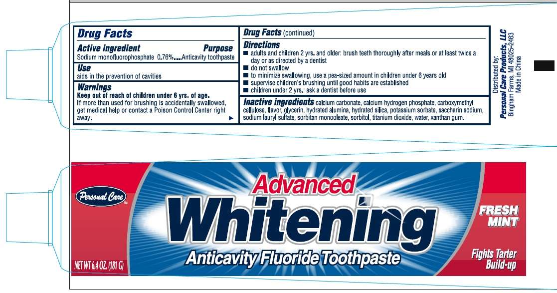 Advanced Whitening Anticavity Fluoride