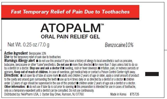 ATOPALM Oral Pain Relief