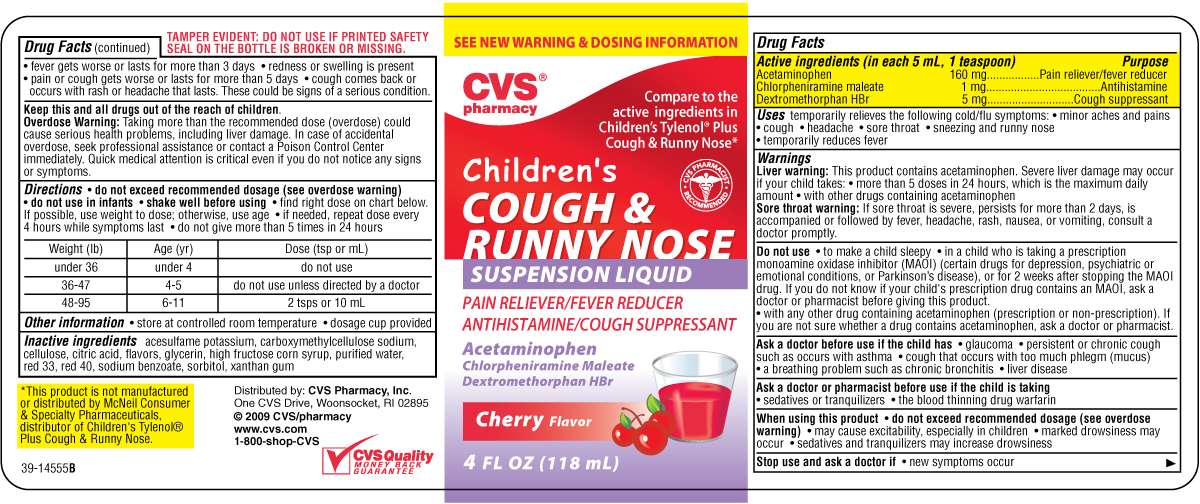 Childrens Plus Cough and Runny Nose