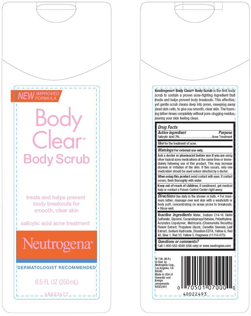 Neutrogena Body Clear Body Scrub