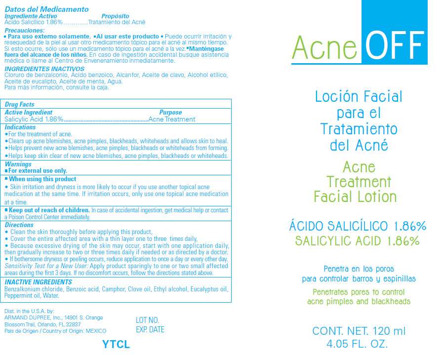 Acne Off Acne Treatment Facial