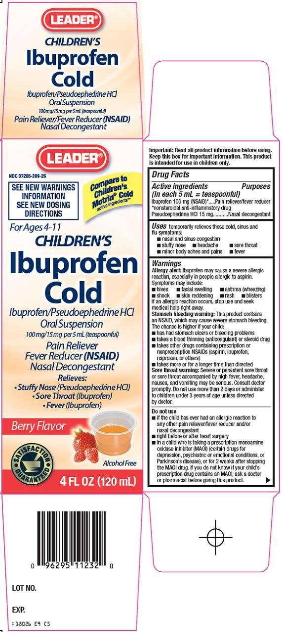 leader ibuprofen cold