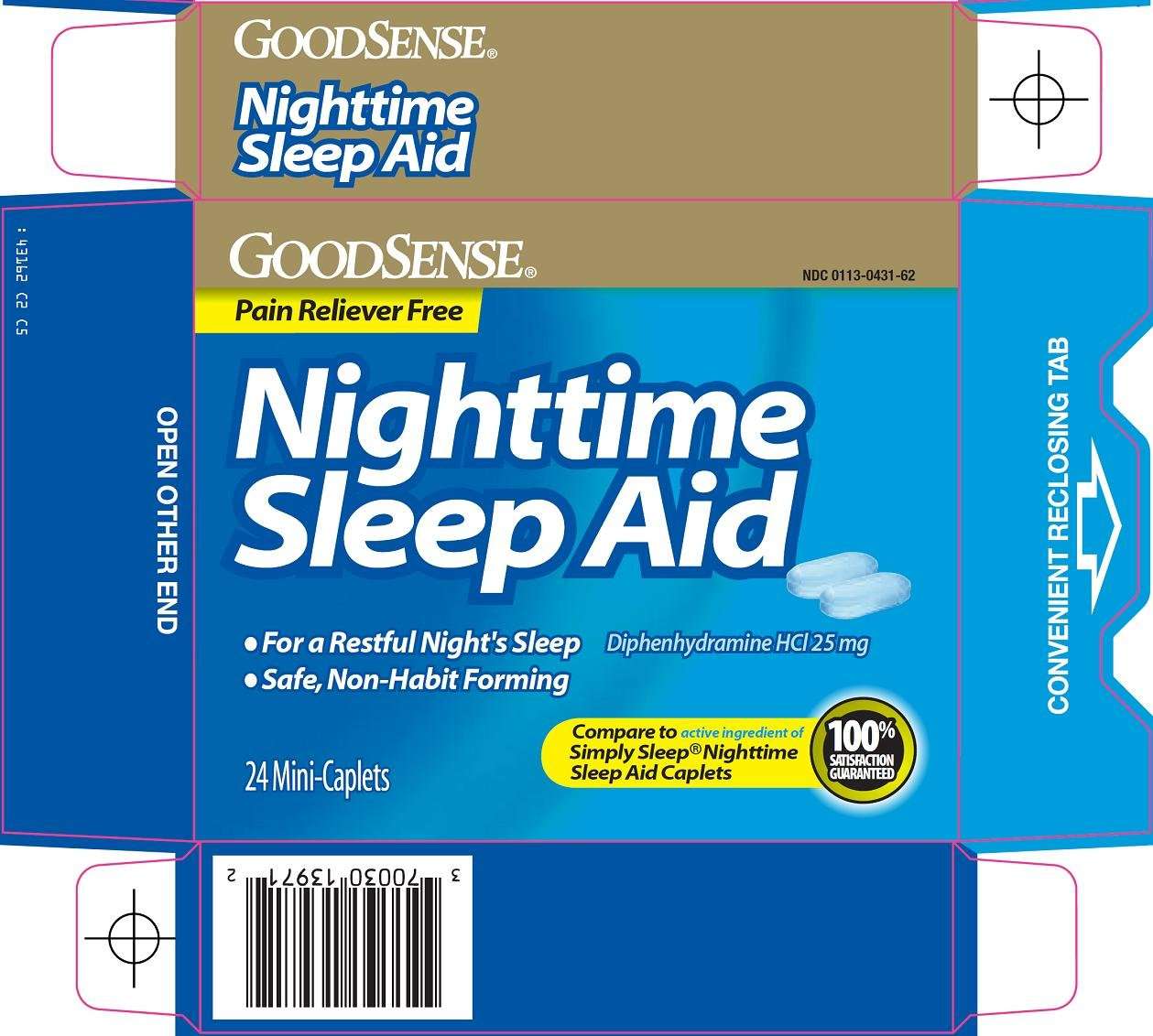 good sense nighttime sleep aid