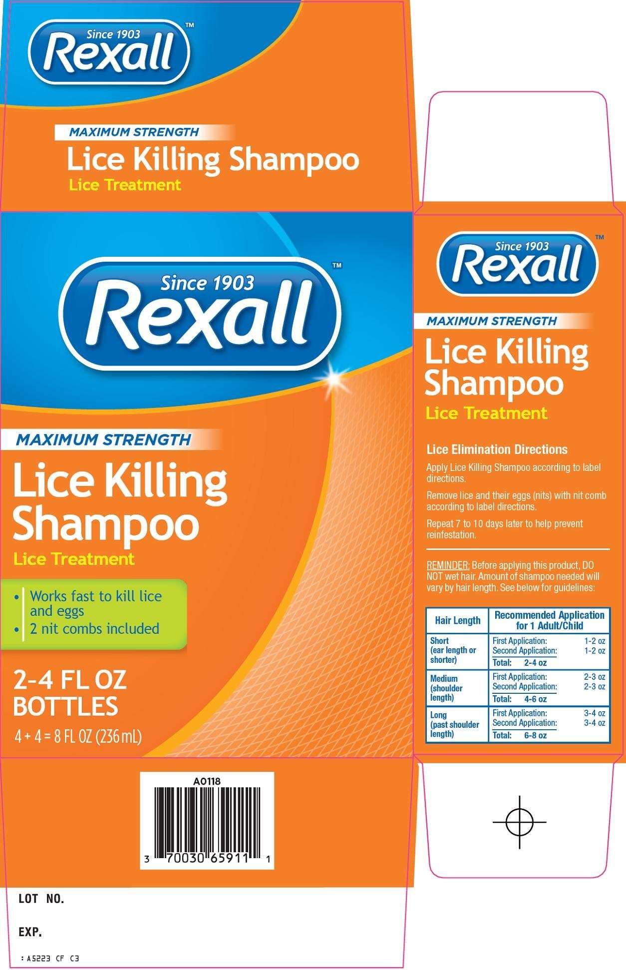 rexall lice killing