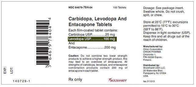 carbidopa, levodopa and entacapone