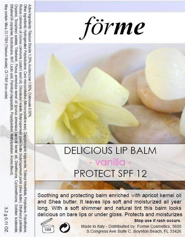 FORME COSMETICS DELICIOUS LIP BALM SPF 12