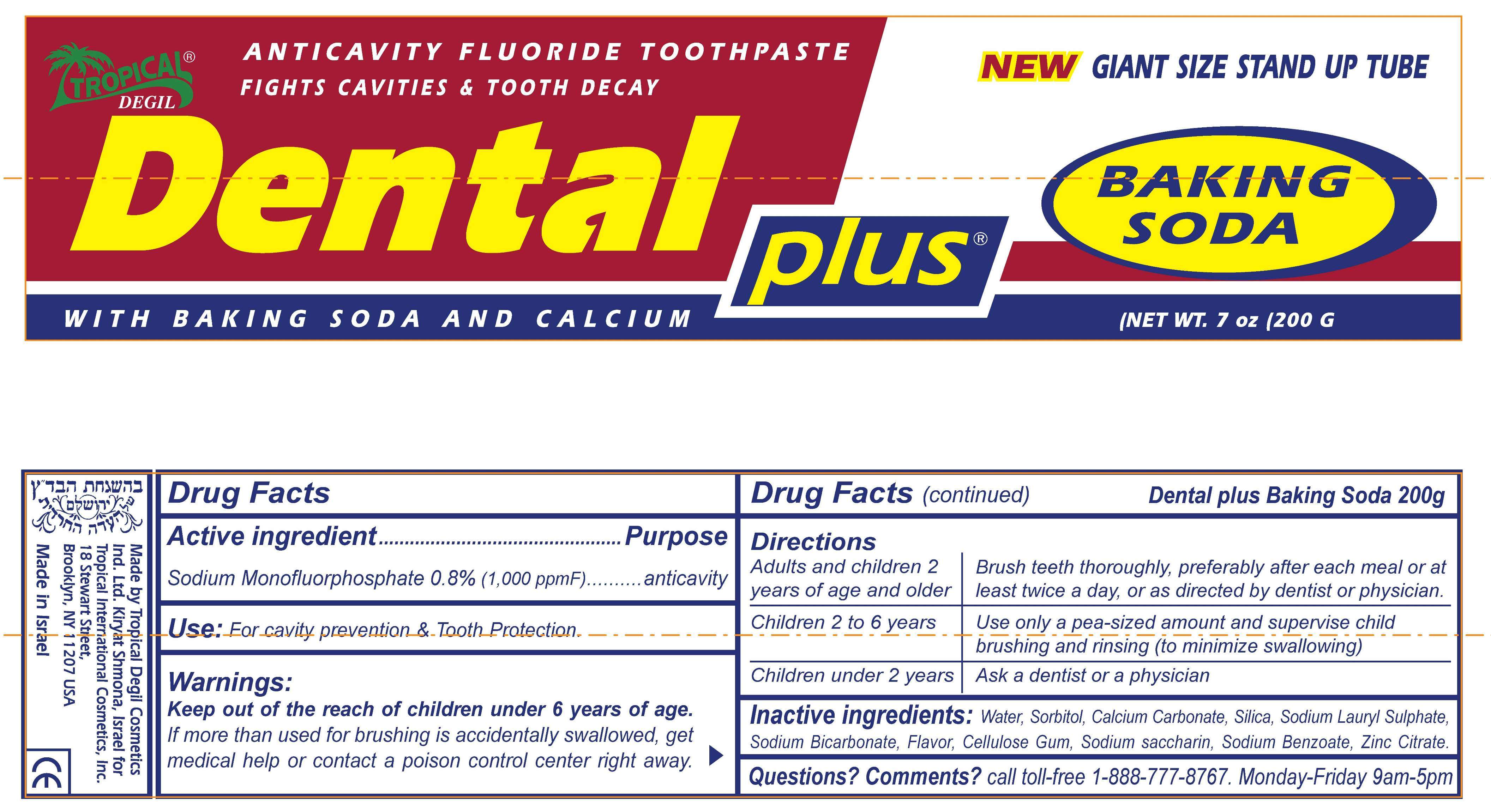 Dental plus Baking Soda