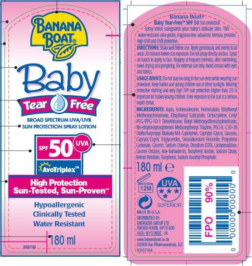 Banana Boat Baby Tear Free Lotion SPF 50