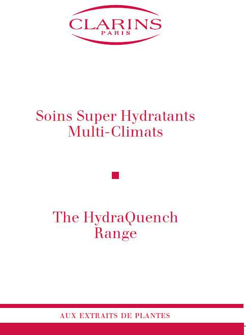 Clarins HydraQuench SPF 15