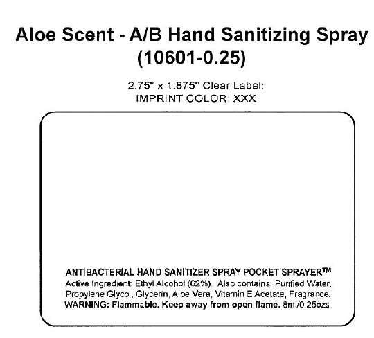 Aloe Scent A B Hand Sanitizing