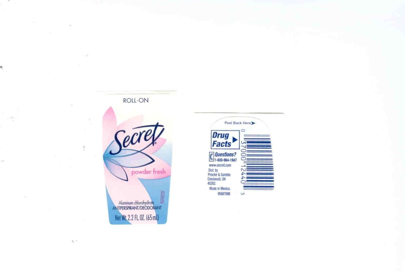 Secret AP Roll On Deo Powder Fresh