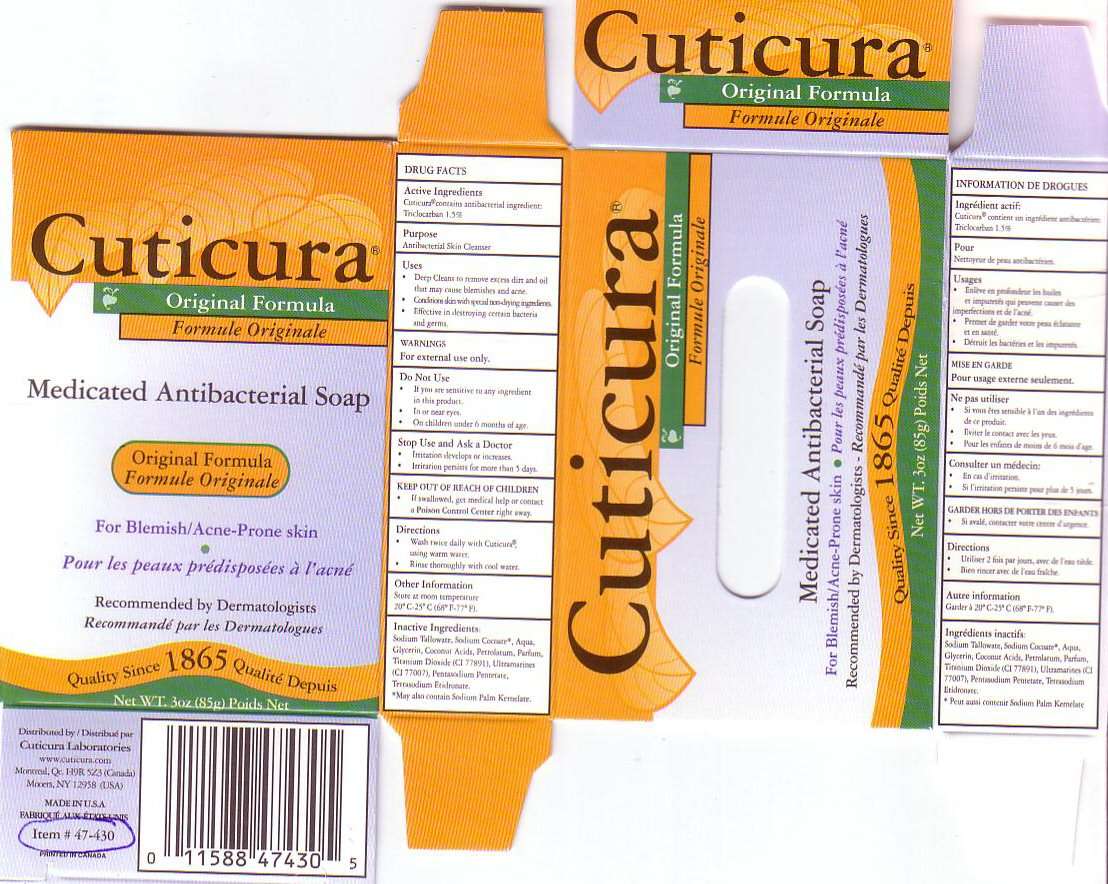 CUTICURA MEDICATED ANTIBACTERIAL BAR