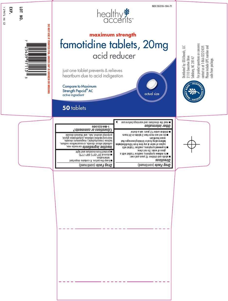 Healthy Accents Famotidine