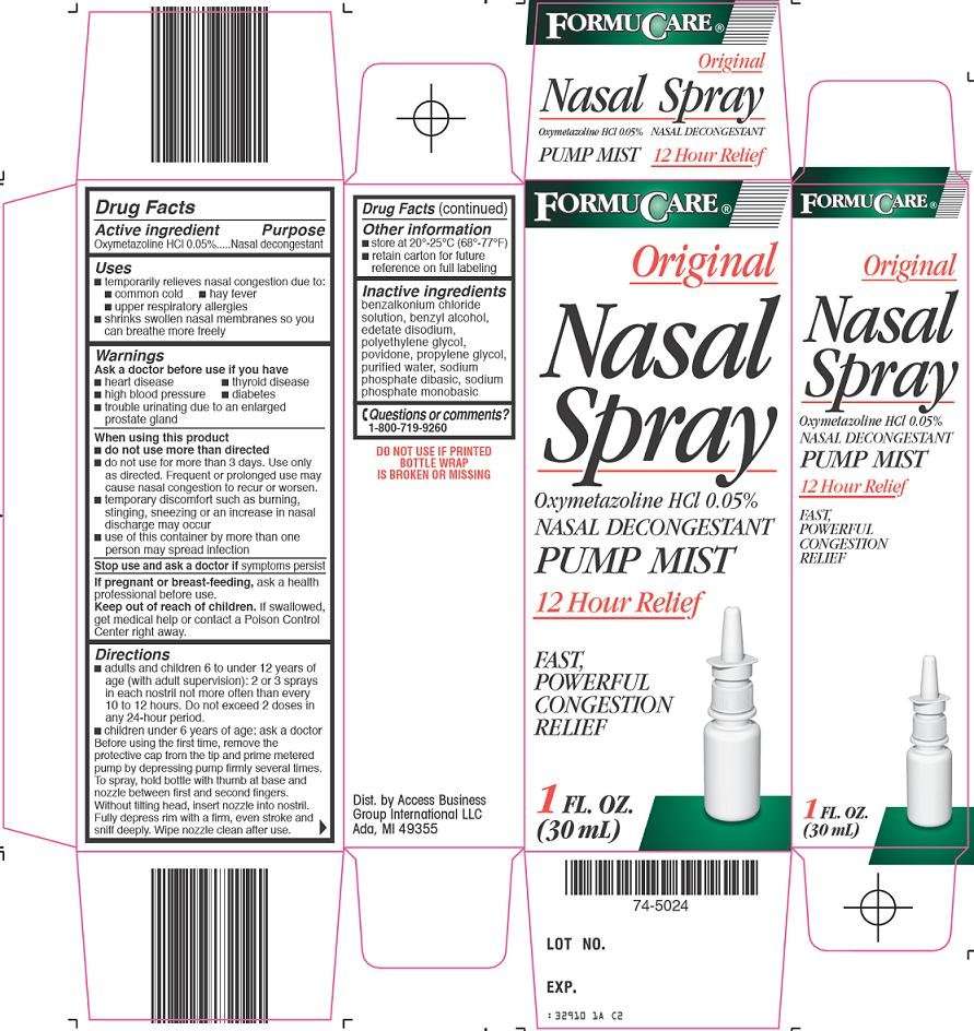 FormuCare Nasal Spray