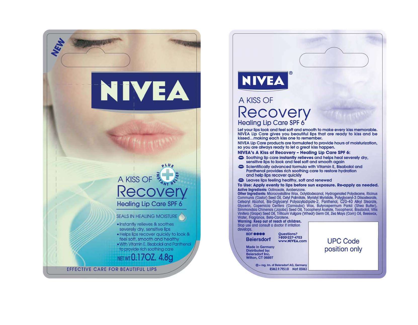 Nivea a Kiss of recovery