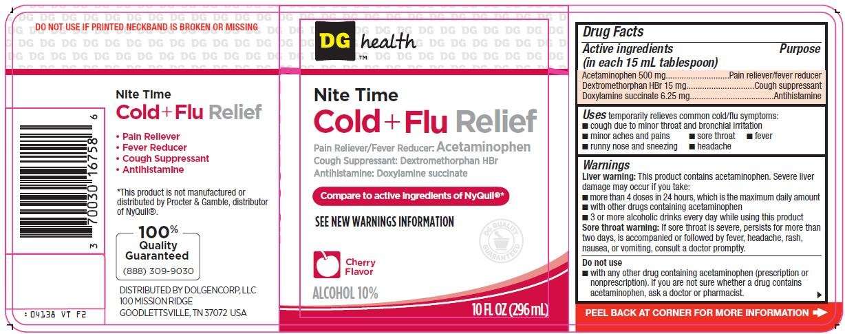 DG Health cold and flu relief