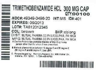 Trimethobenzamide Hydrochloride