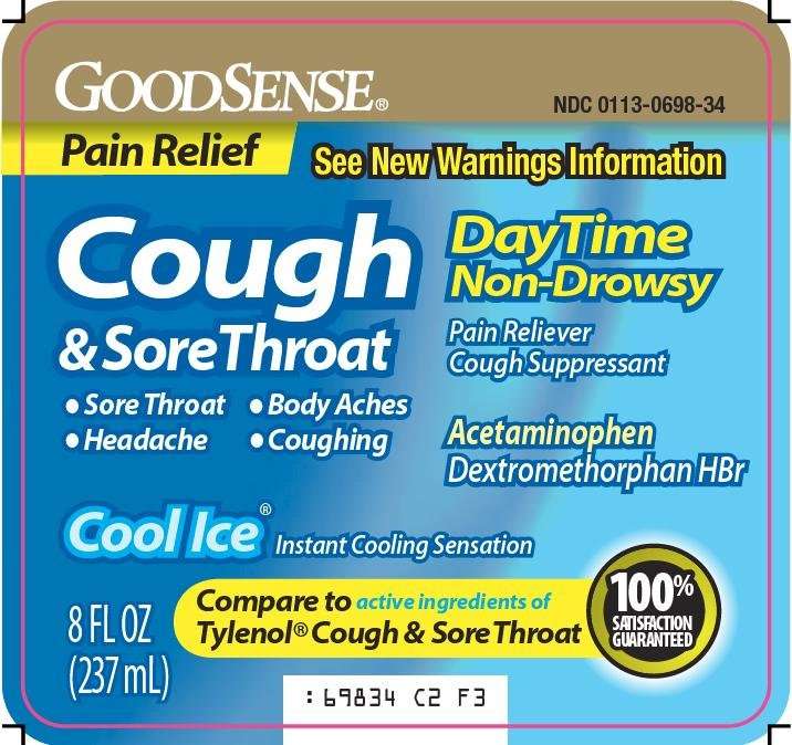 good sense cough and sore throat