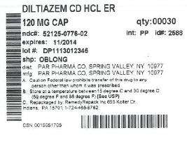 Diltiazem HydrochlorideExtended Release