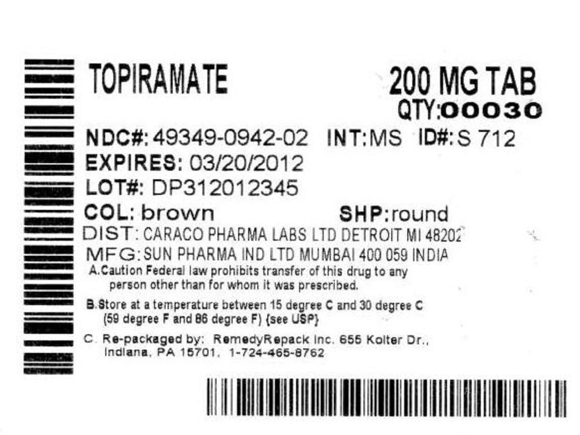 Topiramate