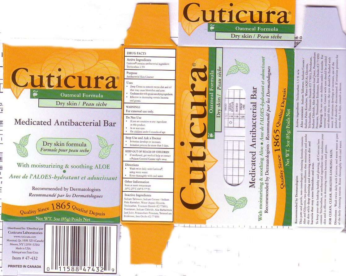 CUTICURA MEDICATED ANTIBACTERIAL BAR