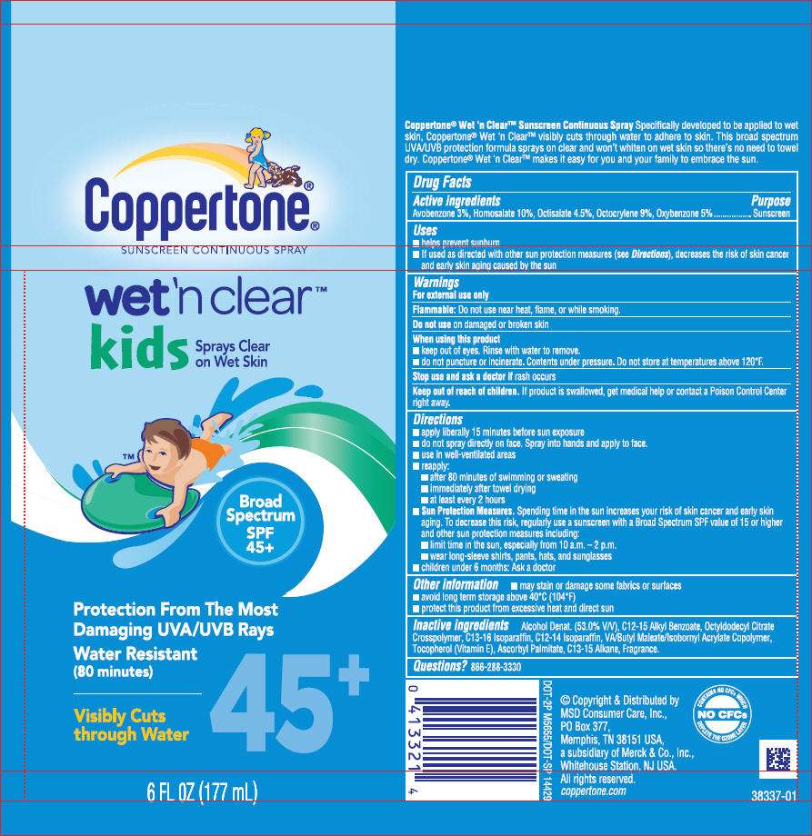 Coppertone Wet n Clear Kids