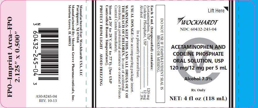 ACETAMINOPHEN AND CODEINE PHOSPHATE