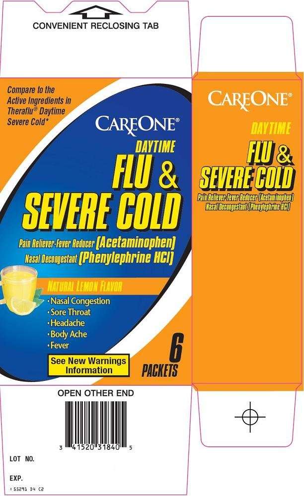 care one flu and severe cold