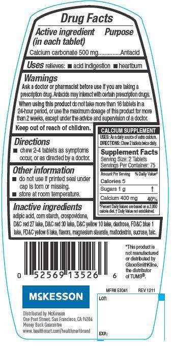 Health Mart calcium antacid