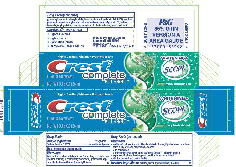 Crest Complete Multi-benefit