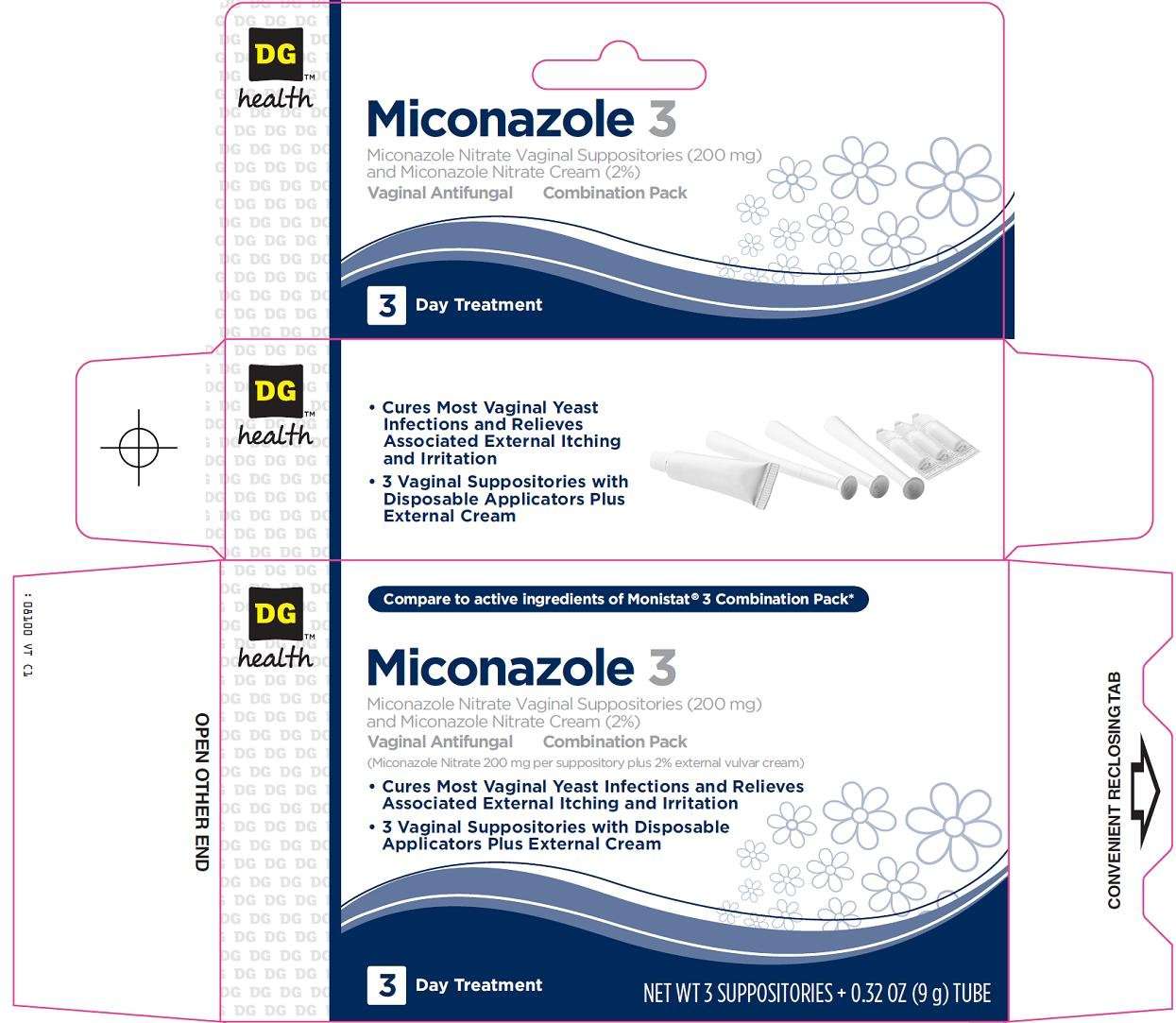 dg health miconazole 3
