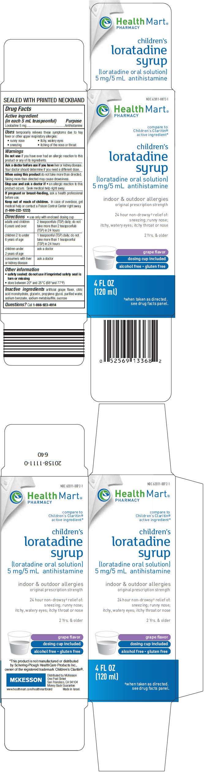 Health Mart Pharmacy Childrens Loratadine