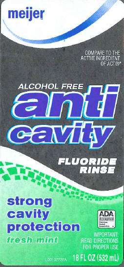 Anticavity Fluoride Rinse