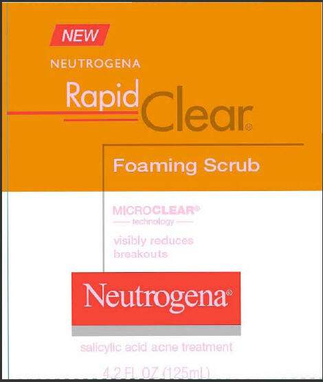 Neutrogena Rapid Clear Foaming Scrub