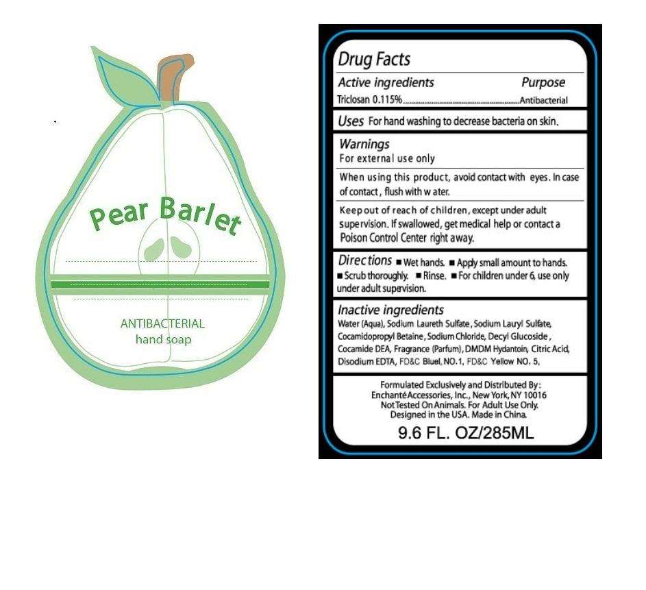 Pear Barlet Antibacterial Hand