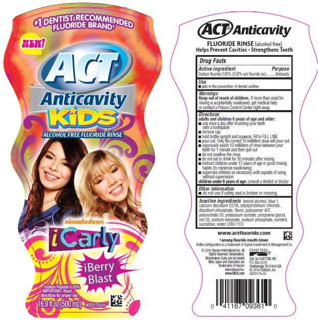 ACT Anticavity Kids iCarly Fluoride
