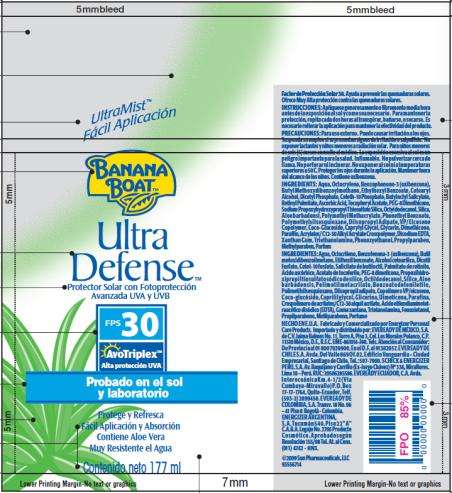 Banana Boat Ultra Defense SPF 30 for LATAM