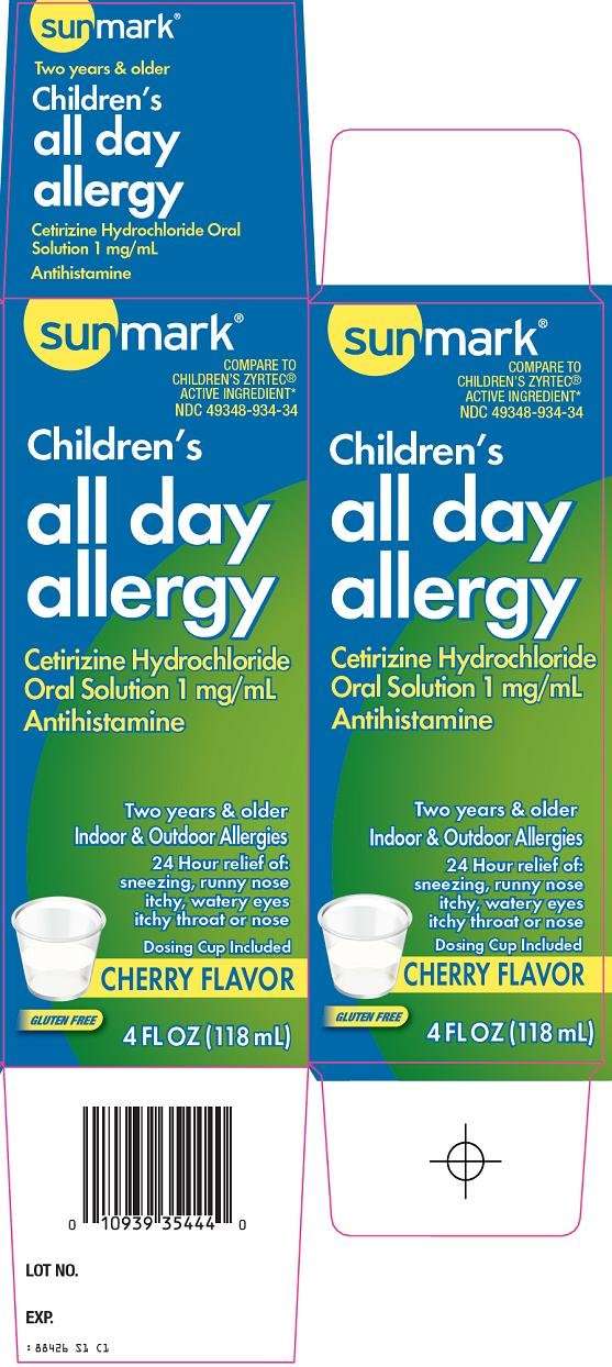 sunmark childrens all day allergy