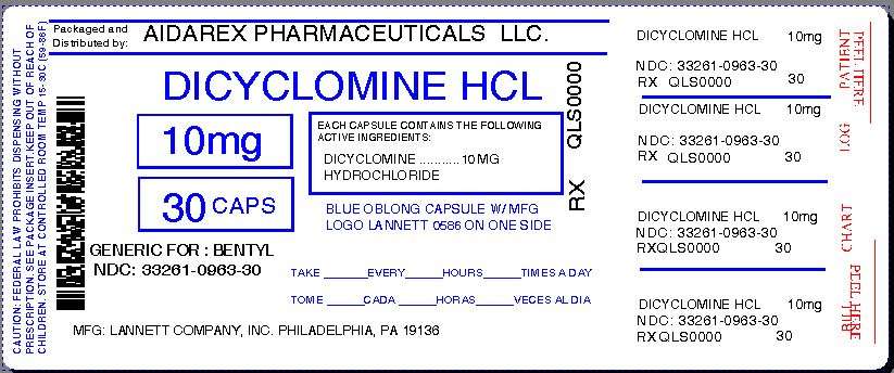 Dicyclomine Hydrochloride