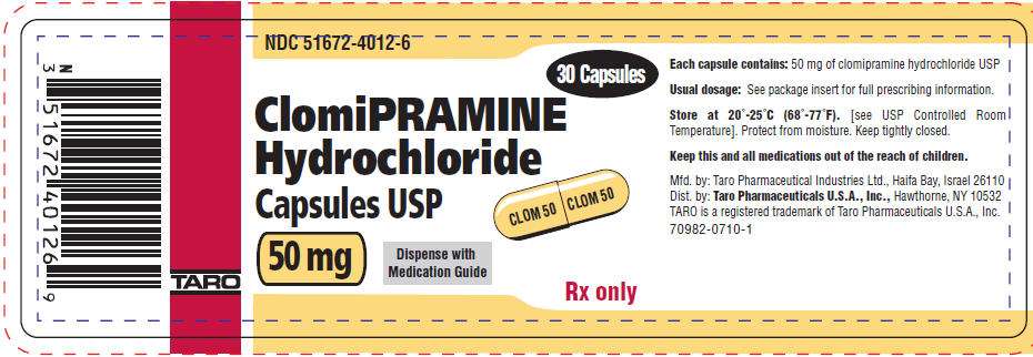 CLOMIPRAMINE HYDROCHLORIDE