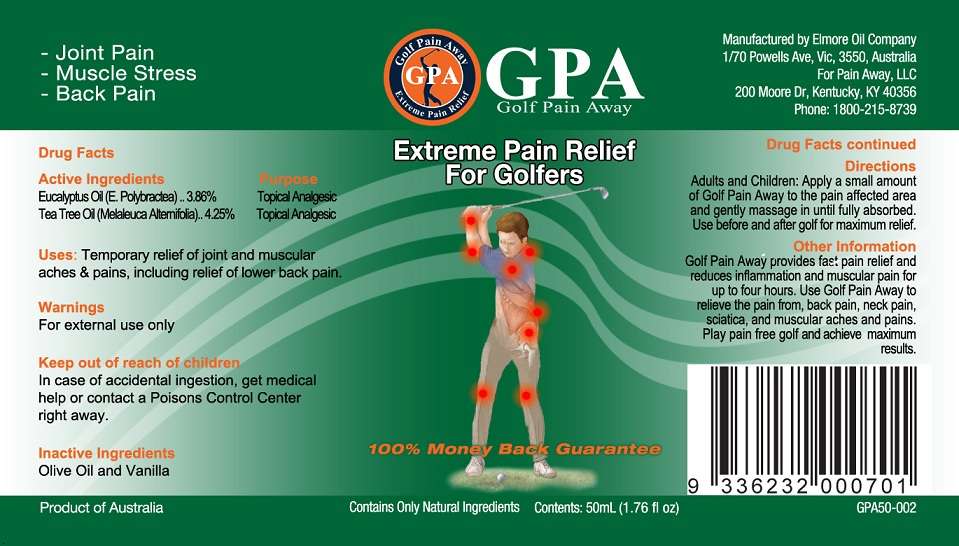 Golf Pain Away