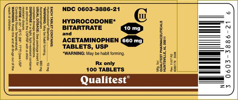 Hydrocodone Bitartrate And Acetaminophen