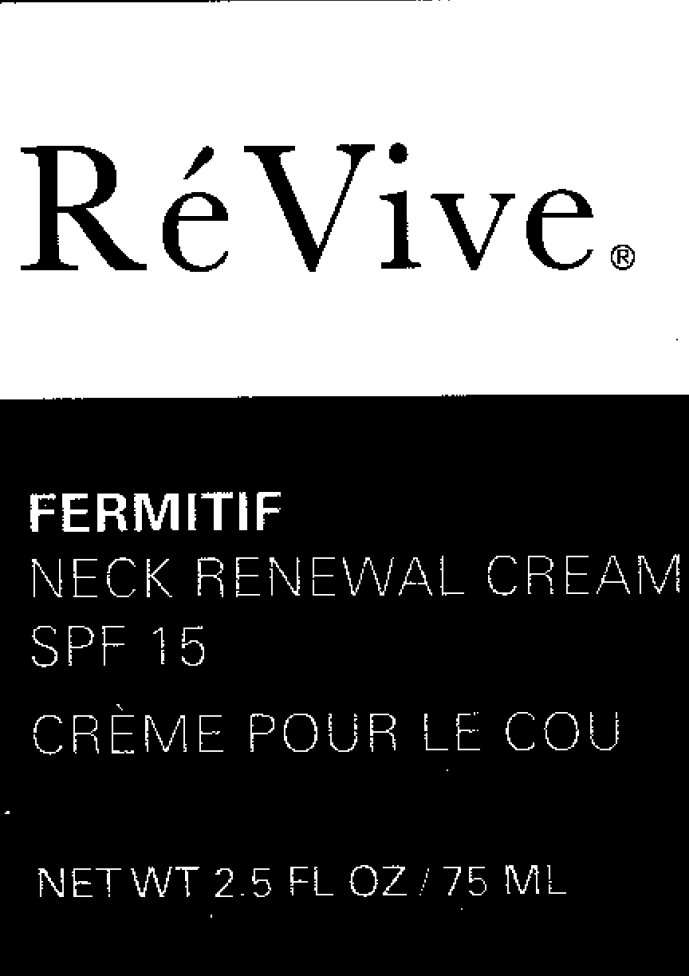 ReVive Fermitif Neck Renewal SPF 15