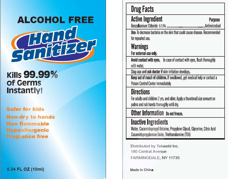 ALCOHOL FREE HAND SANITIZER