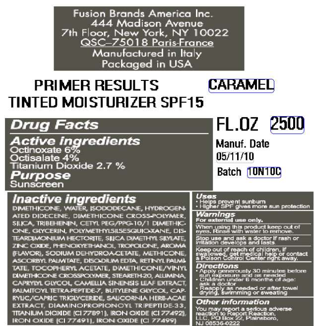 Primer Results Tinted Moisturizer SPF15 Caramel