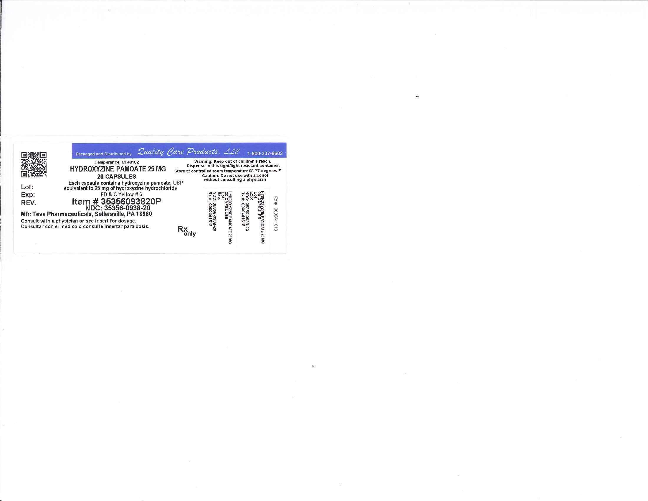 Hydroxyzine Pamoate