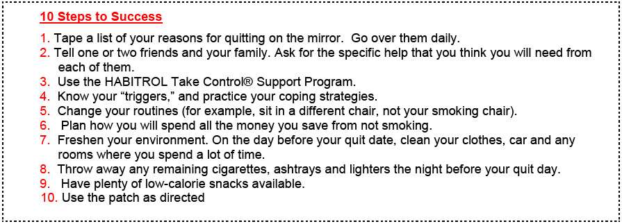 NICOTINE TRANSDERMAL SYSTEM